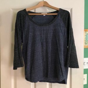 James Perse raglan top SZ 3